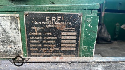 Lot 189 - 1958  ERF