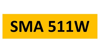Lot 89 - REGISTRATION ON RETENTION - SMA 511W