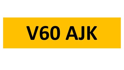 Lot 98-3 - REGISTRATION ON RETENTION - V60 AJK