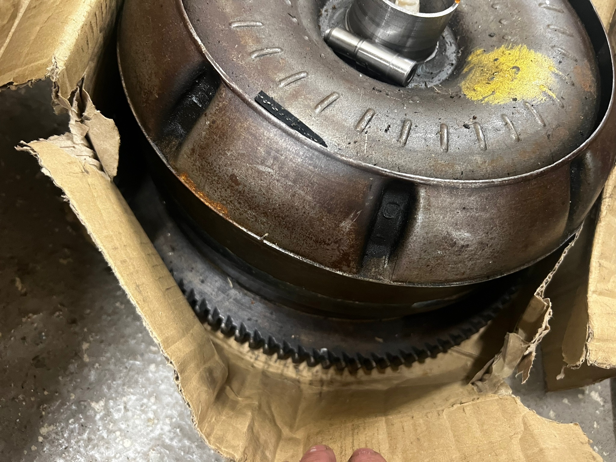Lot 185 GEARBOX & TORQUE CONVERTER