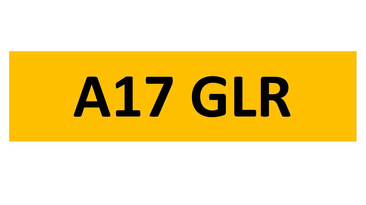 Lot 96 - REGISTRATION ON RETENTION - A17 GLR