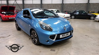 Lot 274 - 2011 RENAULT WIND ROADSTER GT LINE TCE