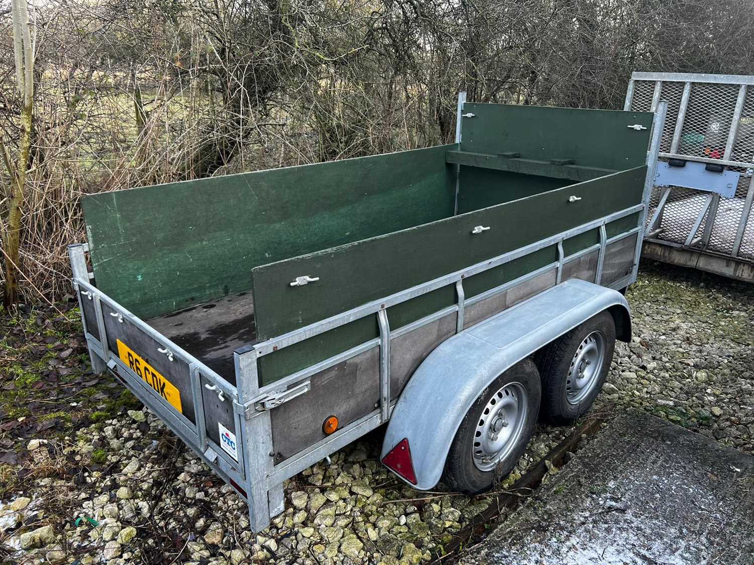 Lot 326 CTC TWIN AXLE CAR TRAILER