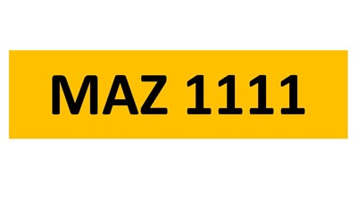 Lot 118 - REGISTRATION ON RETENTION - MAZ 1111