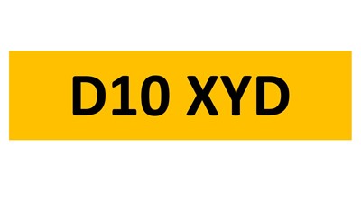 Lot 71-3 - REGISTRATION ON RETENTION - D10 XYD