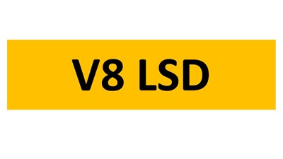 Lot 141-3 - REGISTRATION ON RETENTION - V8 LSD