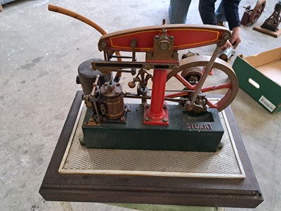 Lot 477 - STUART BEAM ENGINE