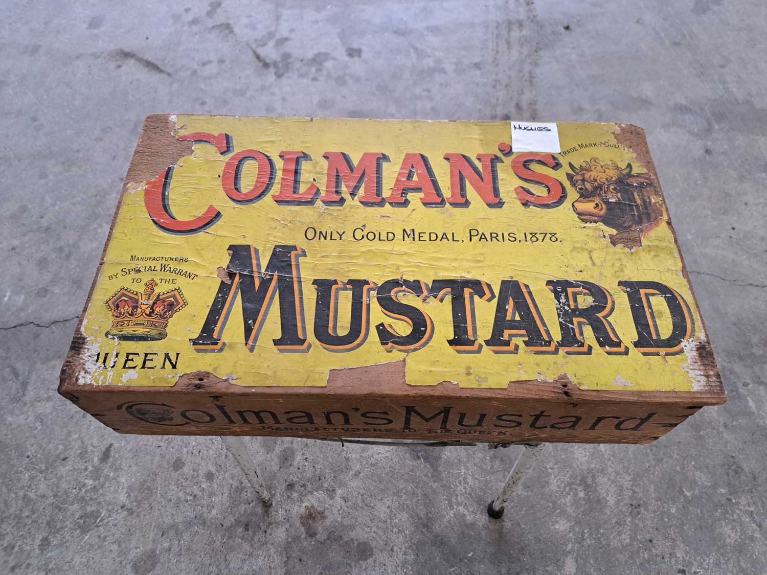 Lot 485 - COLMANS MUSTARD ORIGINAL BOX