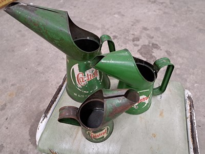 Lot 497 - CASTROL JUGS