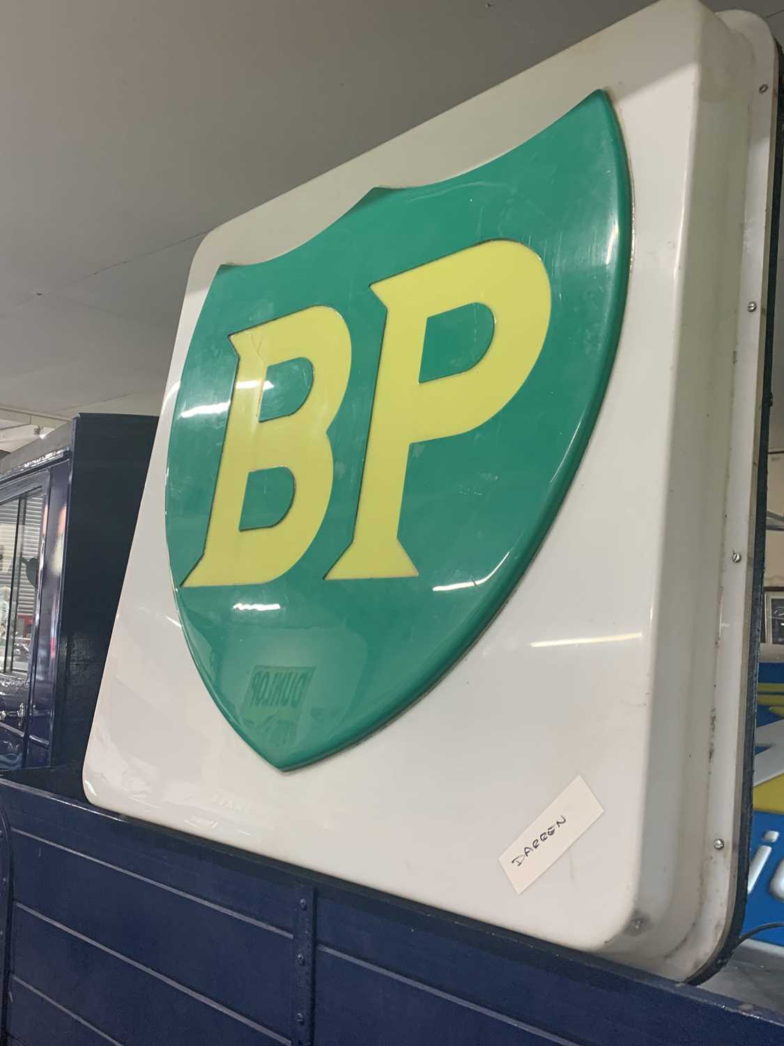 Lot 356 - GENUINE 1960S BP PETROL SIGN