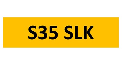 Lot 35-3 - REGISTRATION ON RETENTION - S35 SLK
