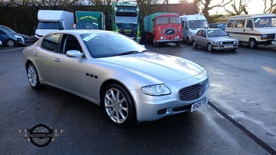 Lot 408 - 2005 MASERATI QUATTROPORTE AB4 S-A