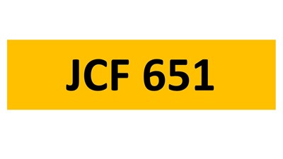 Lot 25-3 - REGISTRATION ON RETENTION - JCF 651