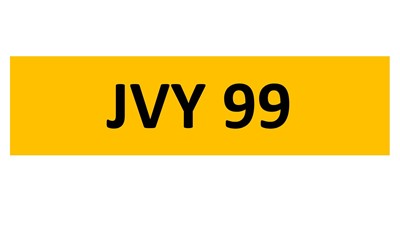 Lot 155 - REGISTRATION ON RETENTION - JVY 99