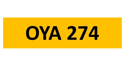 Lot 174 - REGISTRATION ON RETENTION - OYA 274