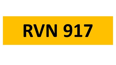 Lot 191 - REGISTRATION ON RETENTION - RVN 917