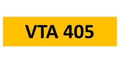 Lot 199 - REGISTRATION ON RETENTION - VTA 405