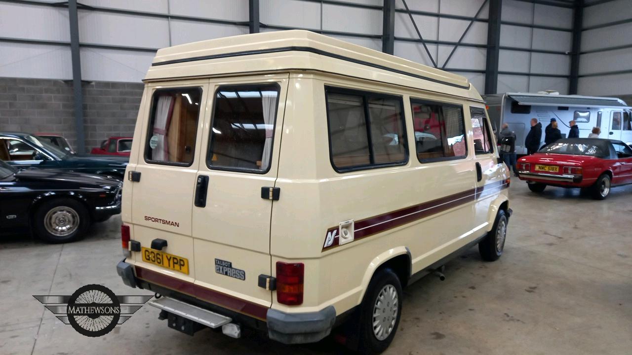 Talbot Express Modified Lot 412 - 1990 TALBOT EXPRESS 1000 P
