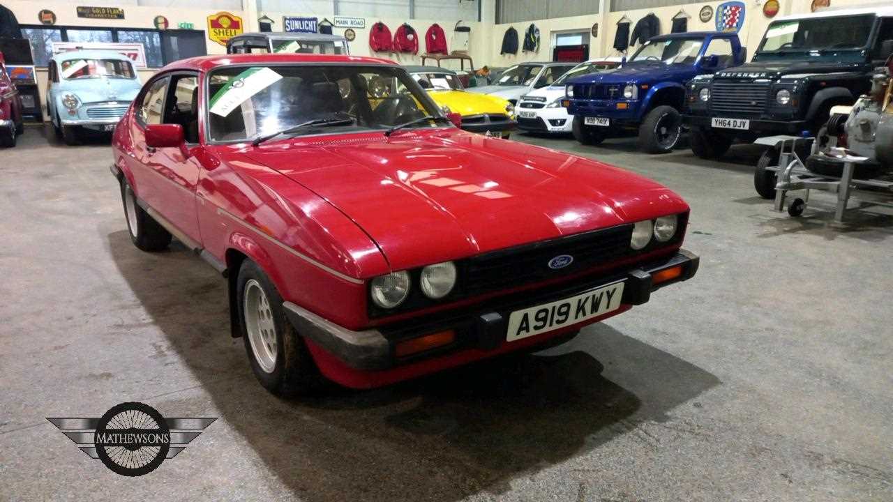 Lot 450 - 1983 FORD CAPRI INJECTION