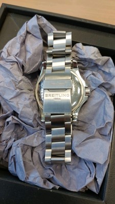 Lot 267 - BREITLING SUPEROCEAN AUTOMATIC WATCH