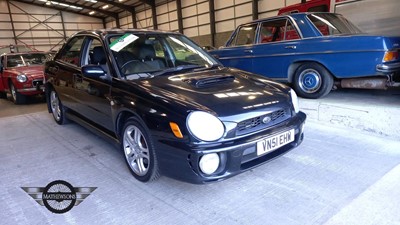 Lot 494 - 2001 SUBARU IMPREZA WRX