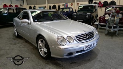 Lot 626 - 2002 MERCEDES CL500 AUTO