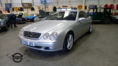 Lot 626 - 2002 MERCEDES CL500 AUTO