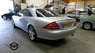 Lot 626 - 2002 MERCEDES CL500 AUTO