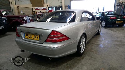 Lot 626 - 2002 MERCEDES CL500 AUTO