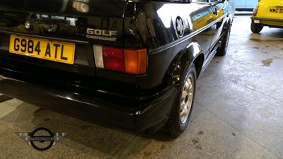 Lot 653 - 1990 VOLKSWAGEN GOLF