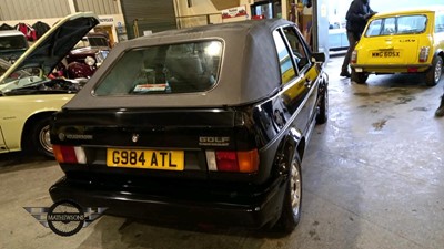 Lot 653 - 1990 VOLKSWAGEN GOLF