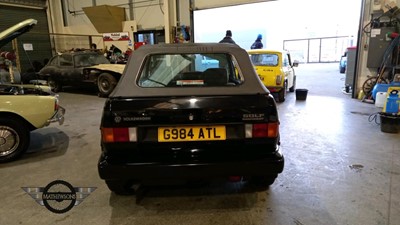 Lot 653 - 1990 VOLKSWAGEN GOLF