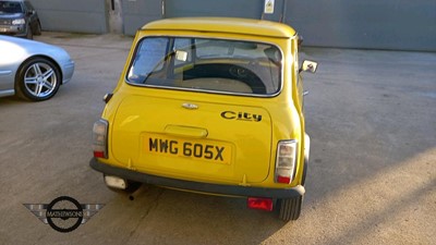 Lot 656 - 1981 AUSTIN MORRIS MINI CITY