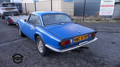 Lot 657 - 1976 TRIUMPH SPITFIRE 1500