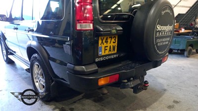 Lot 185 - 2000  LAND ROVER DISCOVERY V8I XS AUTO