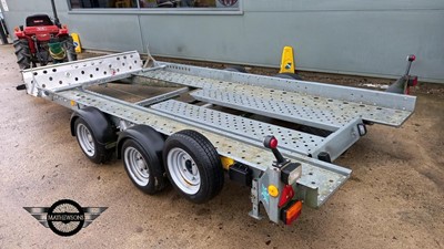 Lot 688 - TWIN AXLE CAR TRAILER