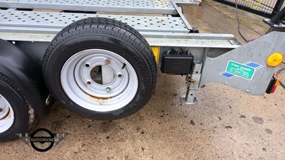 Lot 688 - TWIN AXLE CAR TRAILER