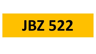 Lot 11 - REGISTRATION ON RETENTION - JBZ 522