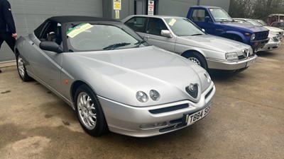 Lot 701 - 1999 ALFA ROMEO SPIDER LUSSO T-SPARK 16V