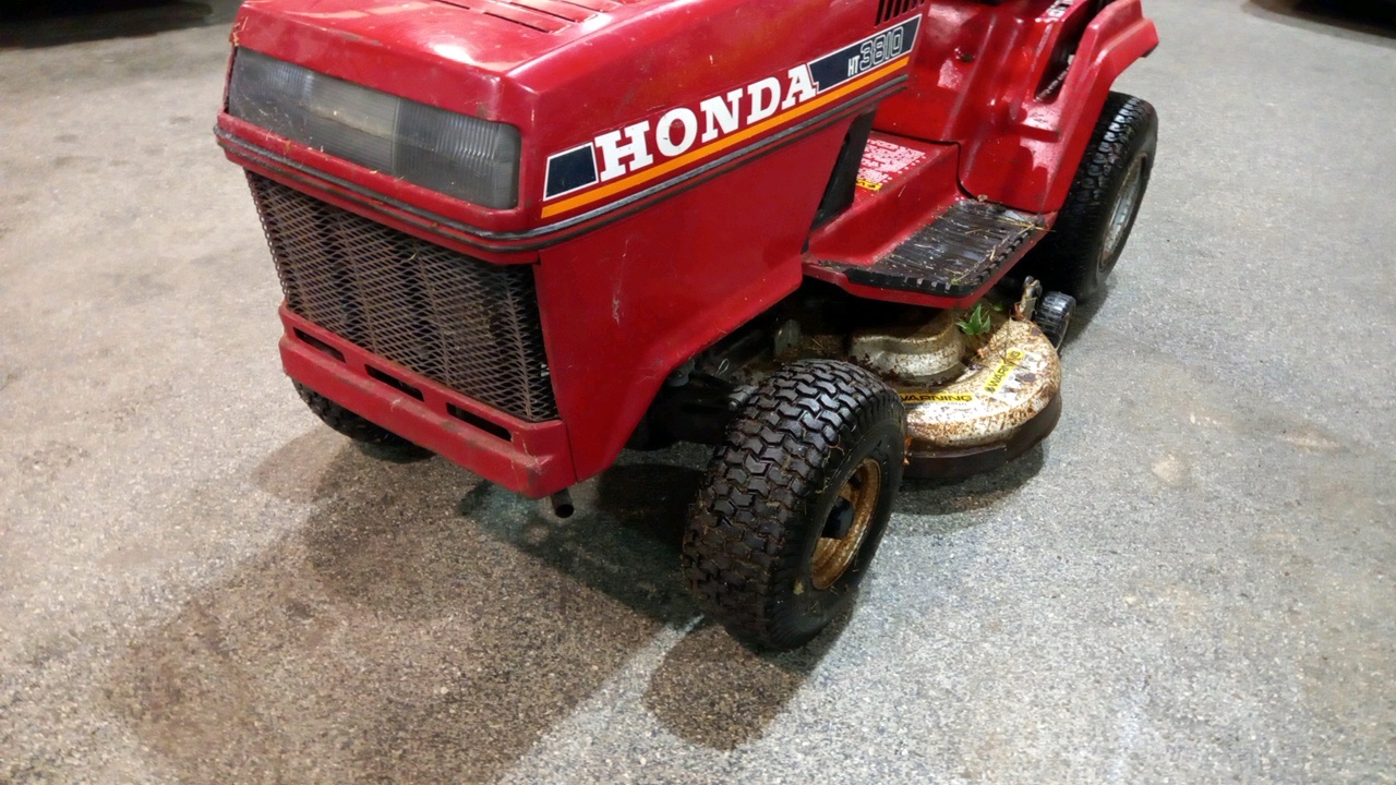 Honda 3810 lawn discount tractor