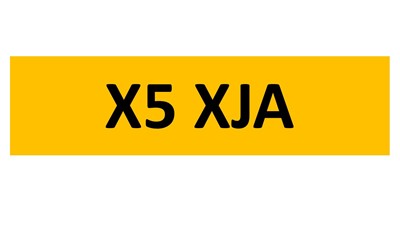 Lot 35 - REGISTRATION ON RETENTION - X5 XJA
