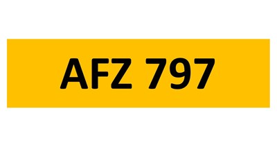 Lot 77 - REGISTRATION ON RETENTION - AFZ 797