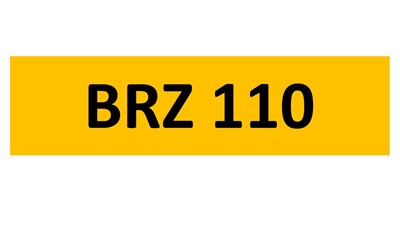 Lot 170-3 - REGISTRATION ON RETENTION - BRZ 110