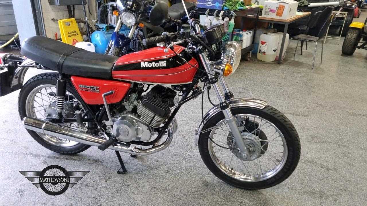 Lot 450 - 1979 MOTOBI 250 2C ELECTRONICA