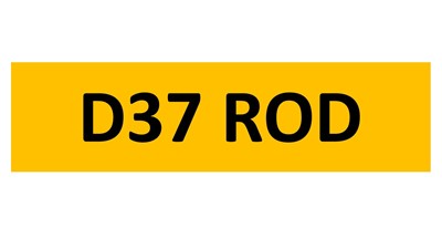 Lot 121 - REGISTRATION ON RETENTION - D37 ROD