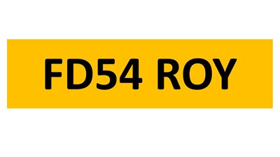 Lot 208-3 - REGISTRATION ON RETENTION - FD54 ROY