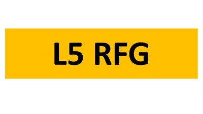 Lot 137 - REGISTRATION ON RETENTION - L5 RFG