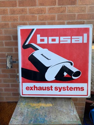 Lot 716 - BOSAL EXHAUST ILLUMINATED SIGN