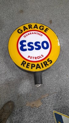 Lot 721 - ROUND ESSO GARAGE REPAIRS ILLUMINATED SIGN