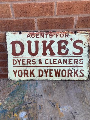 Lot 726 - DUKE'S YORK DYEWORKS SIGN